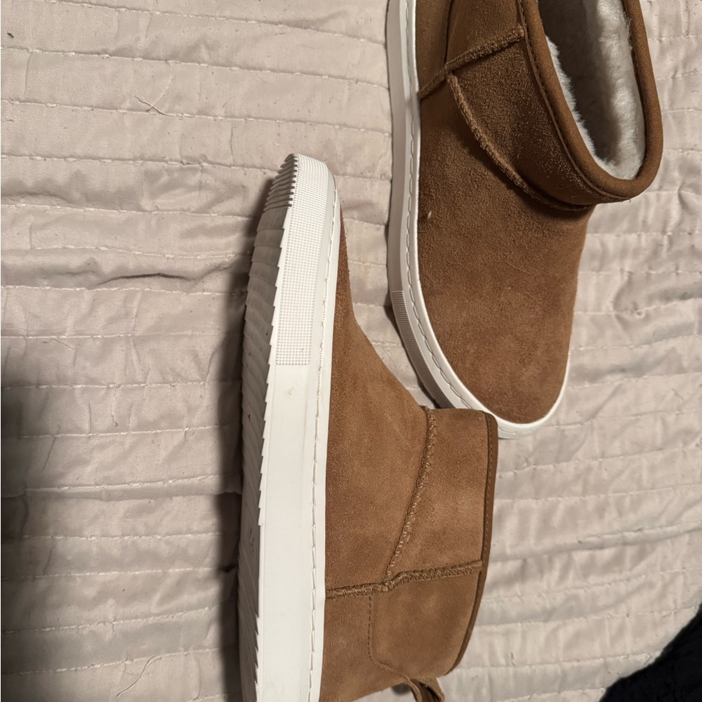 UGG Tan Suede Chukka Boots with Rubber Sole